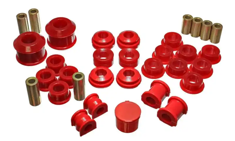 Energy Suspension 02-04 Acura RSX (includes Type S) Red Hyper-Flex Master Bushing Set Special Offer