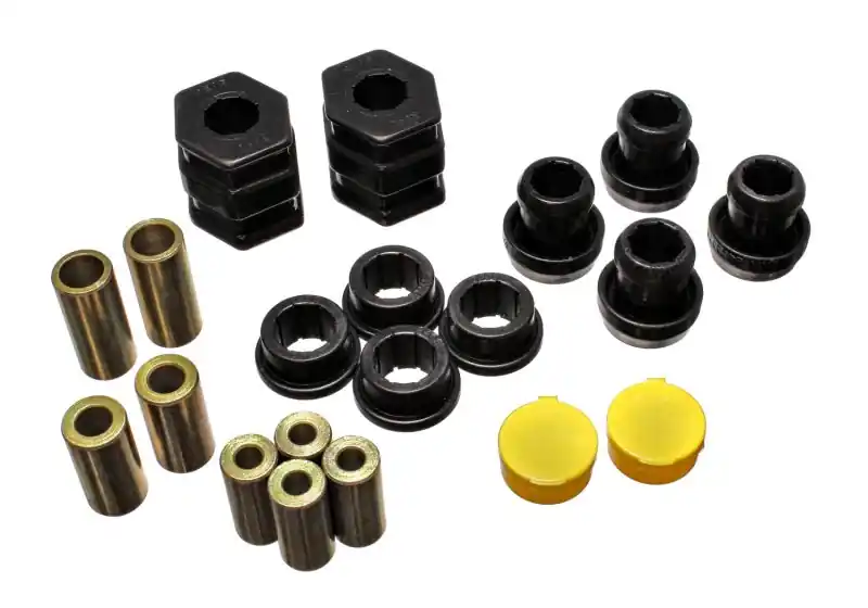 One Day Deal Energy Suspension 96-00 Honda Civic/CRX Black Front Control Arm Bushing Set