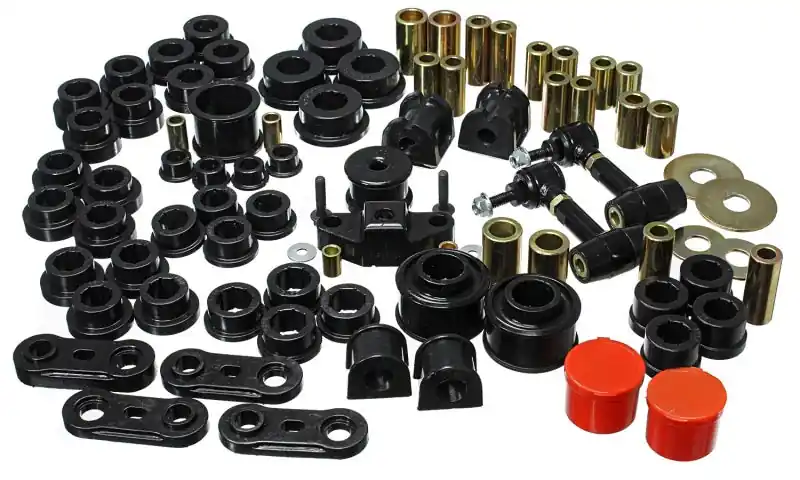 Free Delivery Energy Suspension 08-12 Subaru Impreza WRX Black Hyper-Flex Master Bushing Set