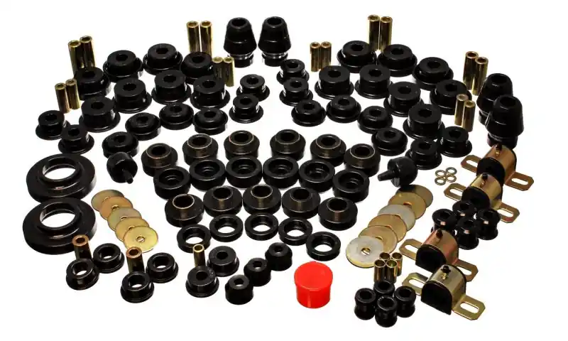 Energy Suspension 07-11 Jeep JK 2dr Black Hyper-Flex Master Bushing Set Flash Sale