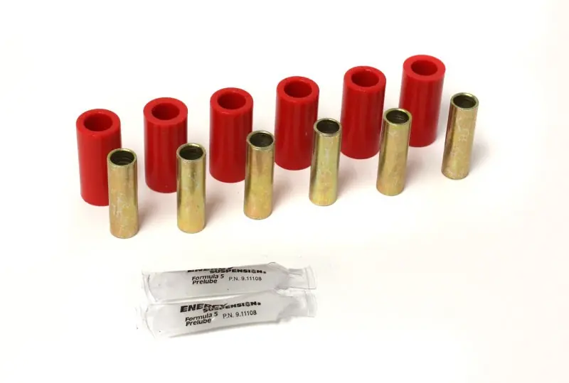 Handmade Energy Suspension CJ Spring Bush/ Front or Rear - Red