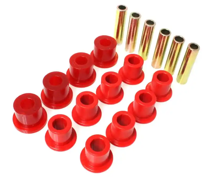 Energy Suspension Spring & Shackle Bushing - Red Latest