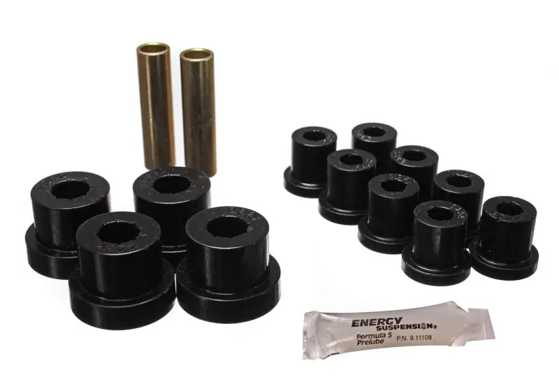 Energy Suspension Jeep Spring Bushing Set - Black Express Delivery