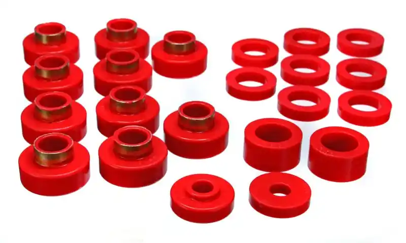 Editor’s Pick Energy Suspension CJ5-7 Body Mounts - Red