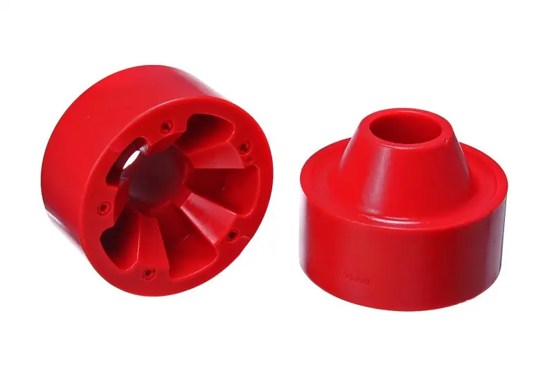 Certified Energy Suspension 07-17 Jeep Wrangler (JK) Red Rear Coil Spring Spacer 1-3/4in Lift Set