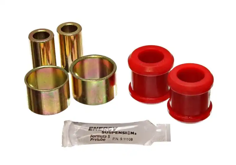 Direct From Manufacturer Energy Suspension Track Arm Bushing Set - Front - Red