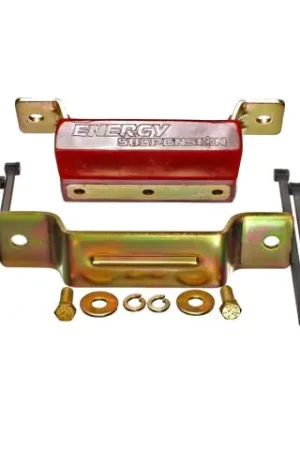 Secure Checkout Energy Suspension 88-94 GM Blazer 4WD K Series Red Motor and Transmission Mounts; Zinc Finish