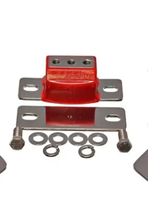 Energy Suspension 67-72 Chevrolet Camaro Red Motor and Transmission Mounts; Chrome Finish Handmade