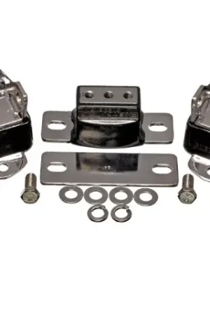 Energy Suspension 69-71 Camaro / 70-73 Monte Carlo Blk Motor and Transmission Mounts; Chrome Finish Big Sale