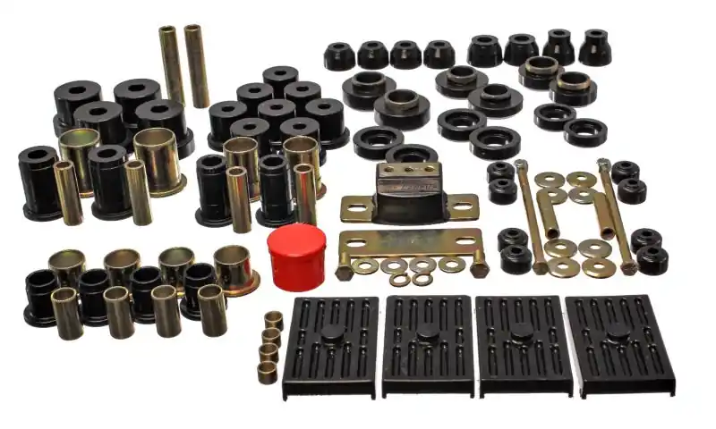 Energy Suspension 67-79 GM Camaro/Firebird w/ Multi Leaf Springs Black Hyper-Flex Master Bushing Set Exclusive Offer