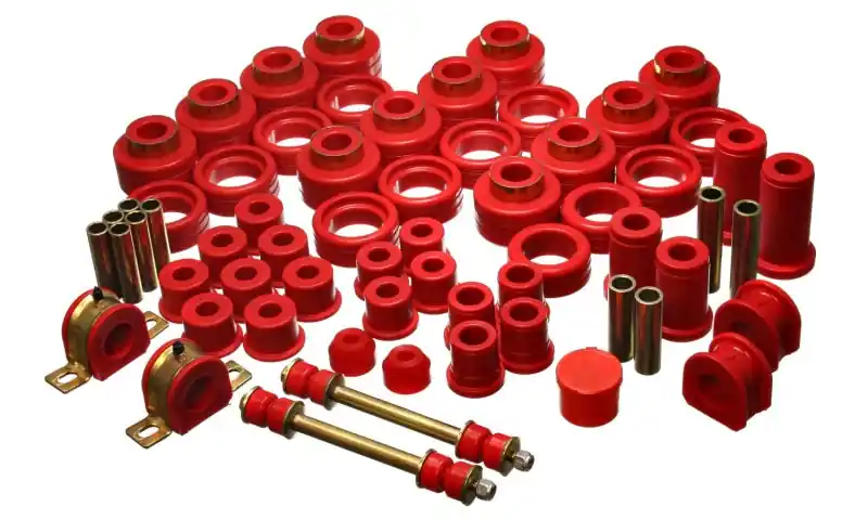 Affordable Energy Suspension 92-97 Chevy Suburban 4WD Red Hyper-flex Master Bushing Set