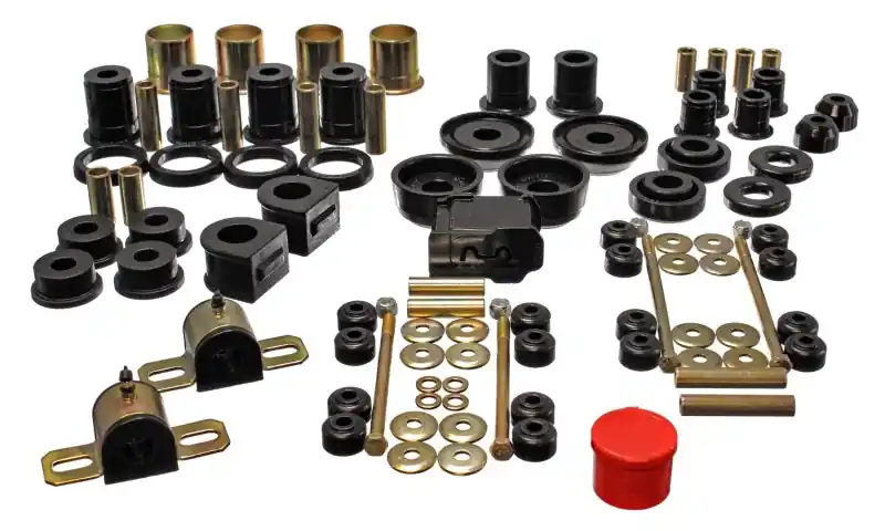 Get Yours Energy Suspension 93-02 Chevrolet Camaro Black Hyper-flex Master Bushing Set