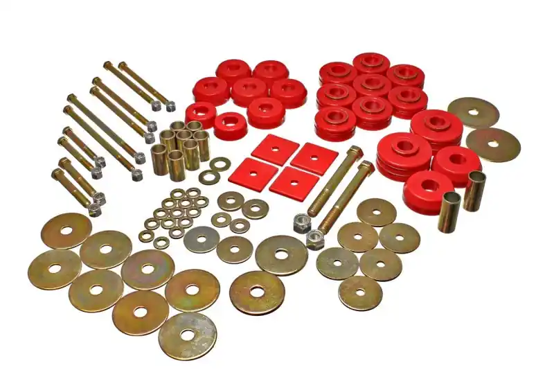 Energy Suspension 67-72 Denali XL/Suburban/Yukon XL 2WD/4WD/67-95 K-5 Blazer Red Body(cab) Mount Set Buy Today