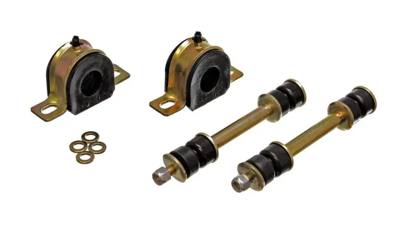 Limited Offer Energy Suspension 82-04 GM Blazer / S-10/15 Pickup Black Front Sway Bar Bushing Set (End Links Inc)