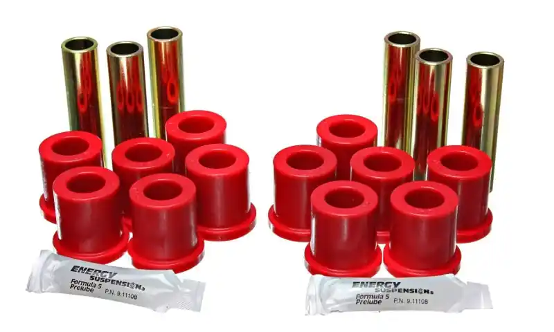 Buy Today Energy Suspension Ford 2Wd Rear Spring Bushing Set - Red