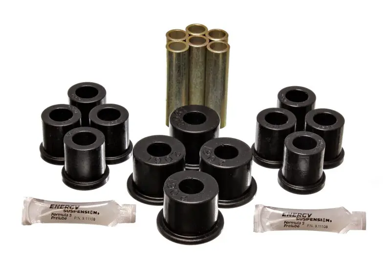 Bargain Energy Suspension Ford 4 Wd Front Spring Bushing Set - Black