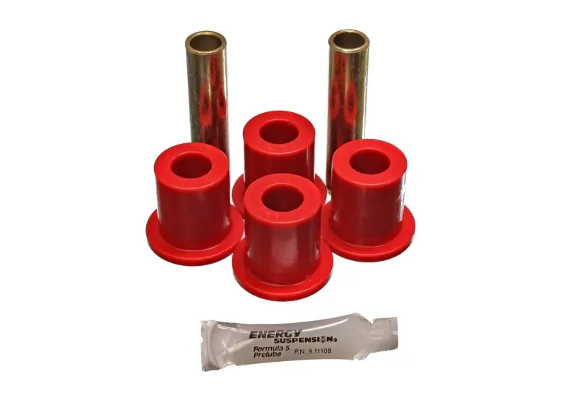 Affordable Energy Suspension Rear Spring Frame Shackle Kit - Red