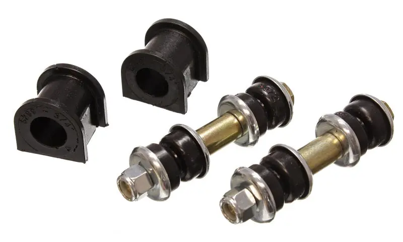 Limited Time Energy Suspension 90-95 Mazda Protege/323 Black 3/4inch Front Sway Bar Bushing Set (Sway bar end lin