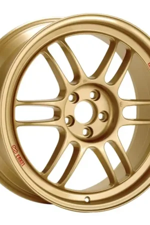 Crafted Enkei RPF1 15x8 4x100 28mm Offset 75mm Bore Gold Wheel