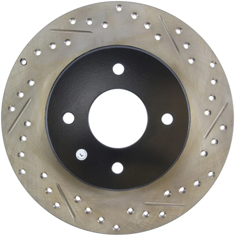 New Arrival StopTech Slotted & Drilled Sport Brake Rotor