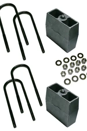 Budget Superlift 99-10 Ford F-250 SuperDuty 5in Block Kit w/ 3 5/8 AxleTube w/o Top Mounted Overload Leaf